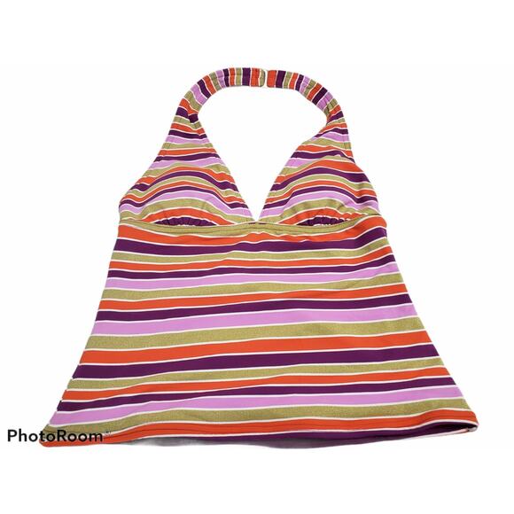 Tommy Hilfiger Other - Tommy Hilfiger Striped Tankini Swim Suit Top - Size Small